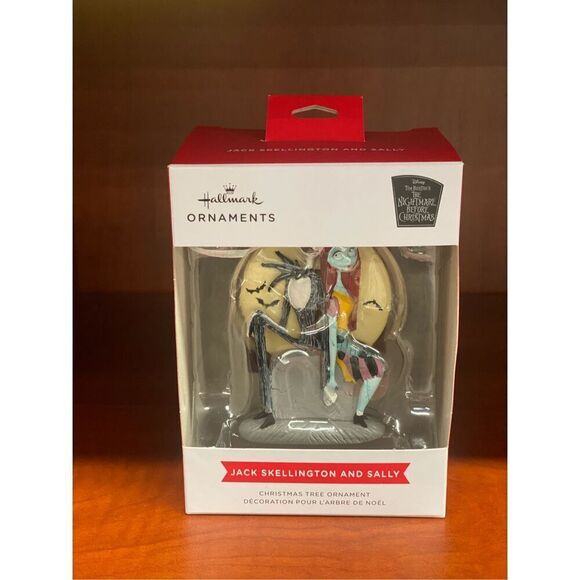 The Nightmare Before Christmas Jack and Sally Hallmark Ornament - Picture 4 of 4